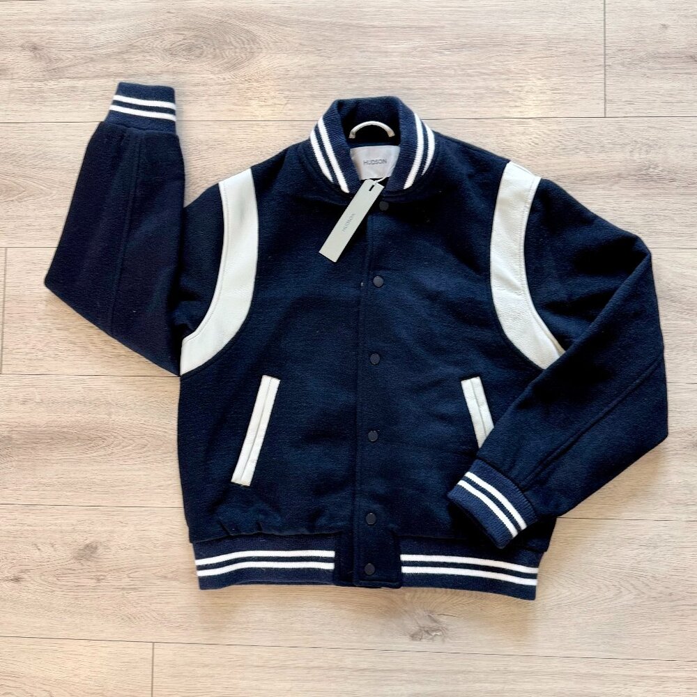 Hudson Men's Wool Varsity Jacket